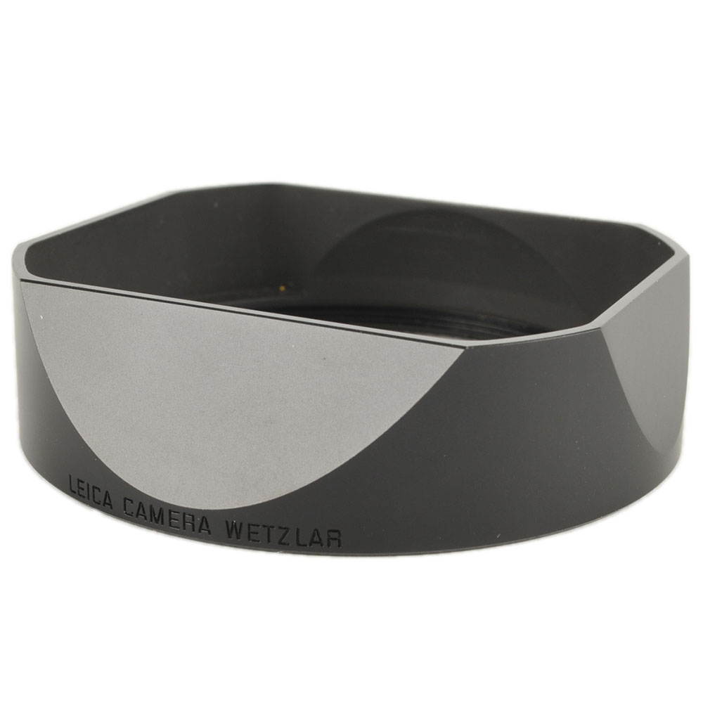 Leica Lens Hood for Leica Q Series, Irregular Octagon, Black