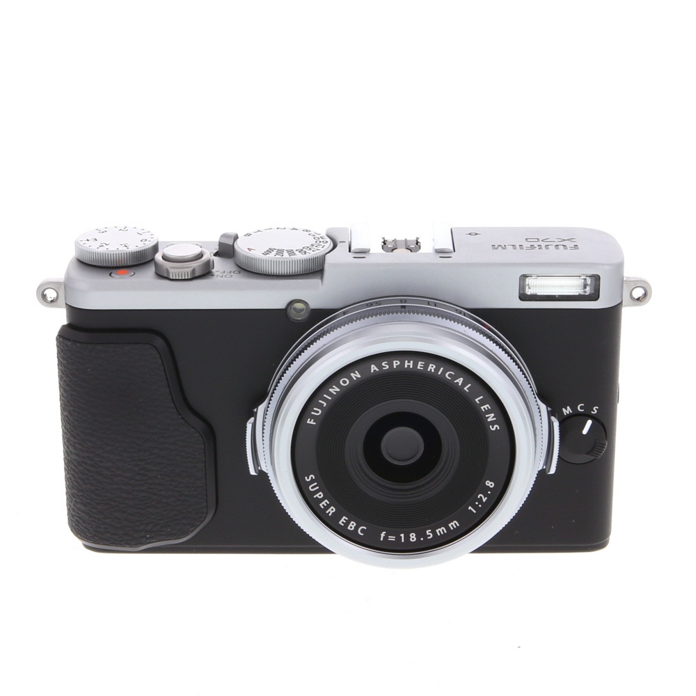 Fujifilm X70 Digital Camera, Silver | 16.3MP