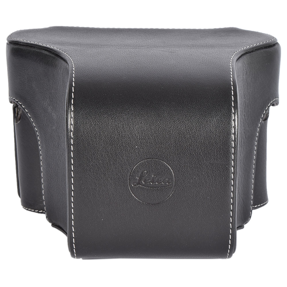 Leica Ever-Ready Case for M/M-P with Small Front, Black Leather (14888)