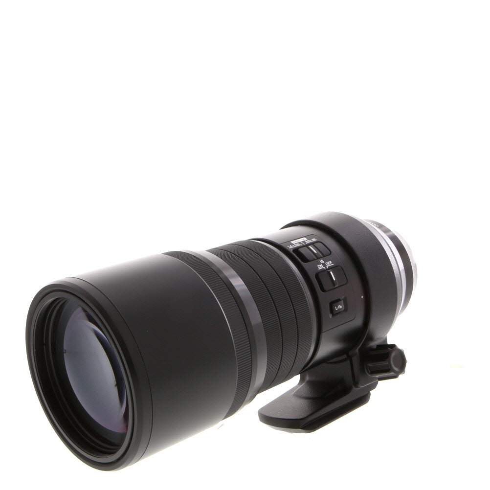 Olympus 300mm f/4 M.Zuiko Digital ED IS Pro Autofocus Lens for MFT (Micro Four Thirds) Black | 77 | w/ Built-In Hood, Tripod Mount, Decoration Ring