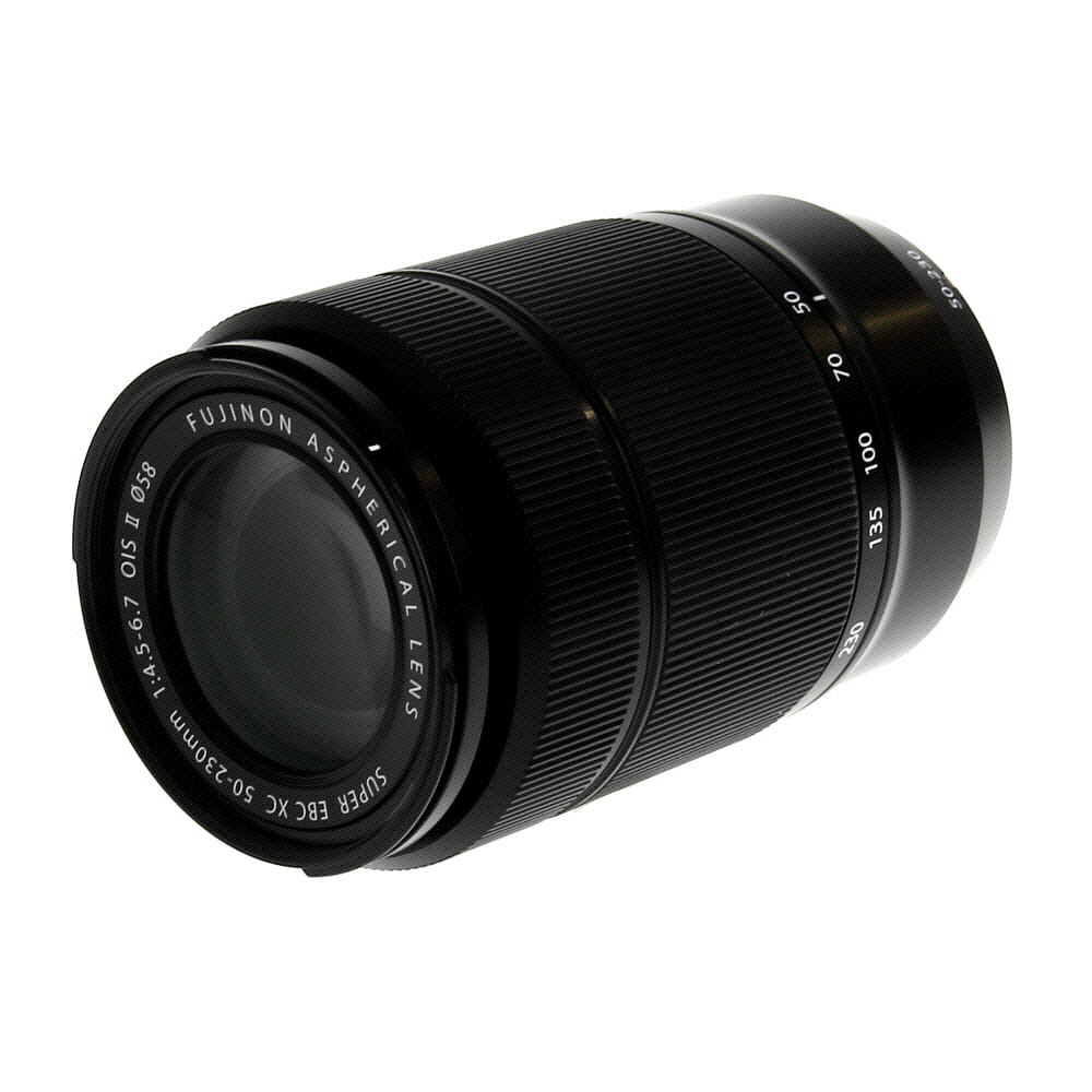 Fujifilm XC 50-230mm f/4.5-6.7 OIS II Fujinon Lens for APS-C Format X-Mount, Black | 58