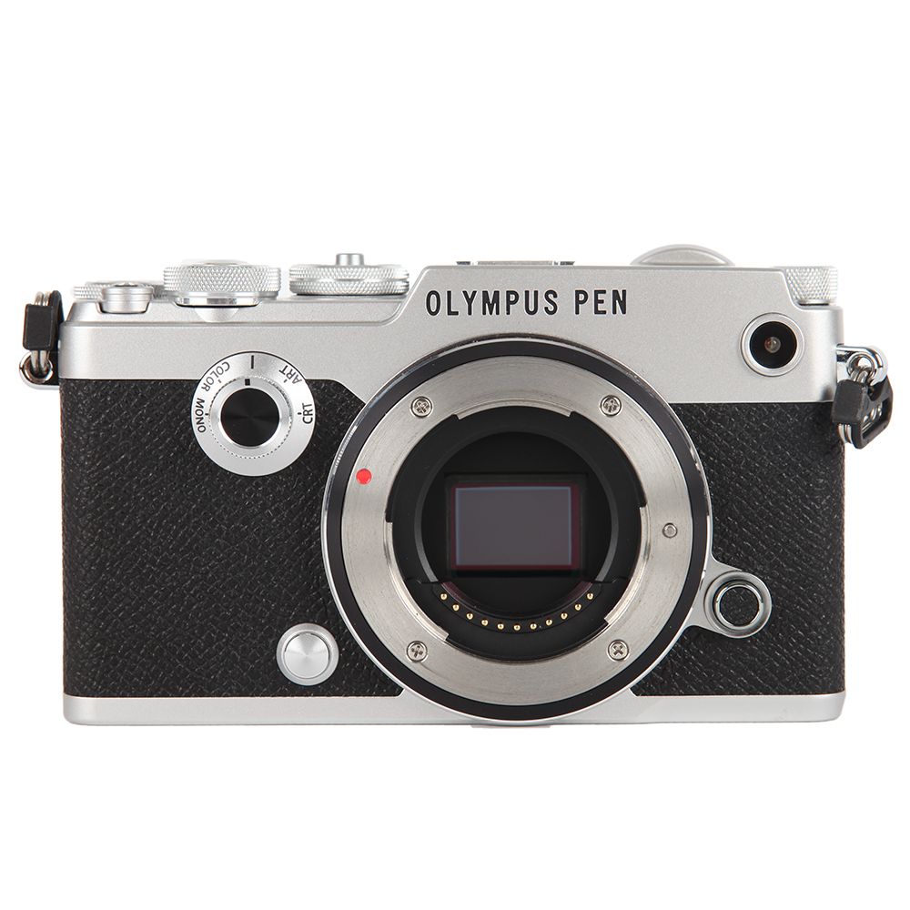 Olympus PEN-F Mirrorless MFT (Micro Four Thirds) Camera Body, Silver | 20.3MP | without FL-LM3 Flash