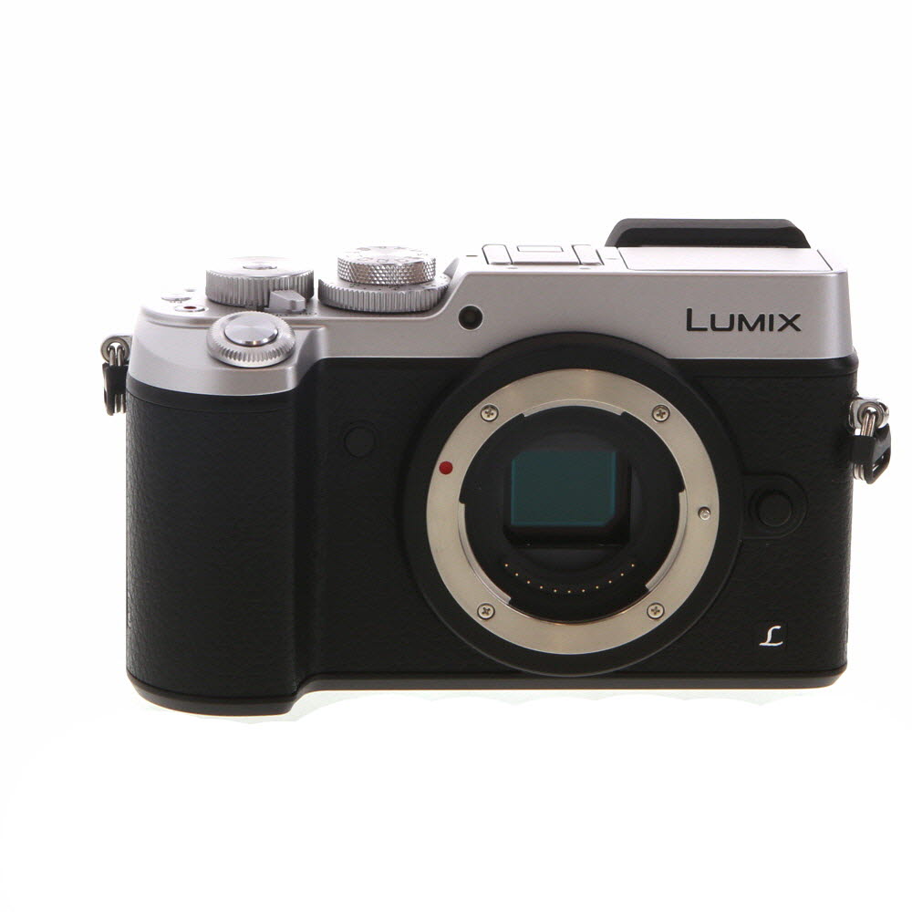 Panasonic Lumix DMC-GX8 Mirrorless MFT (Micro Four Thirds) Camera Body, Silver | 20.3MP