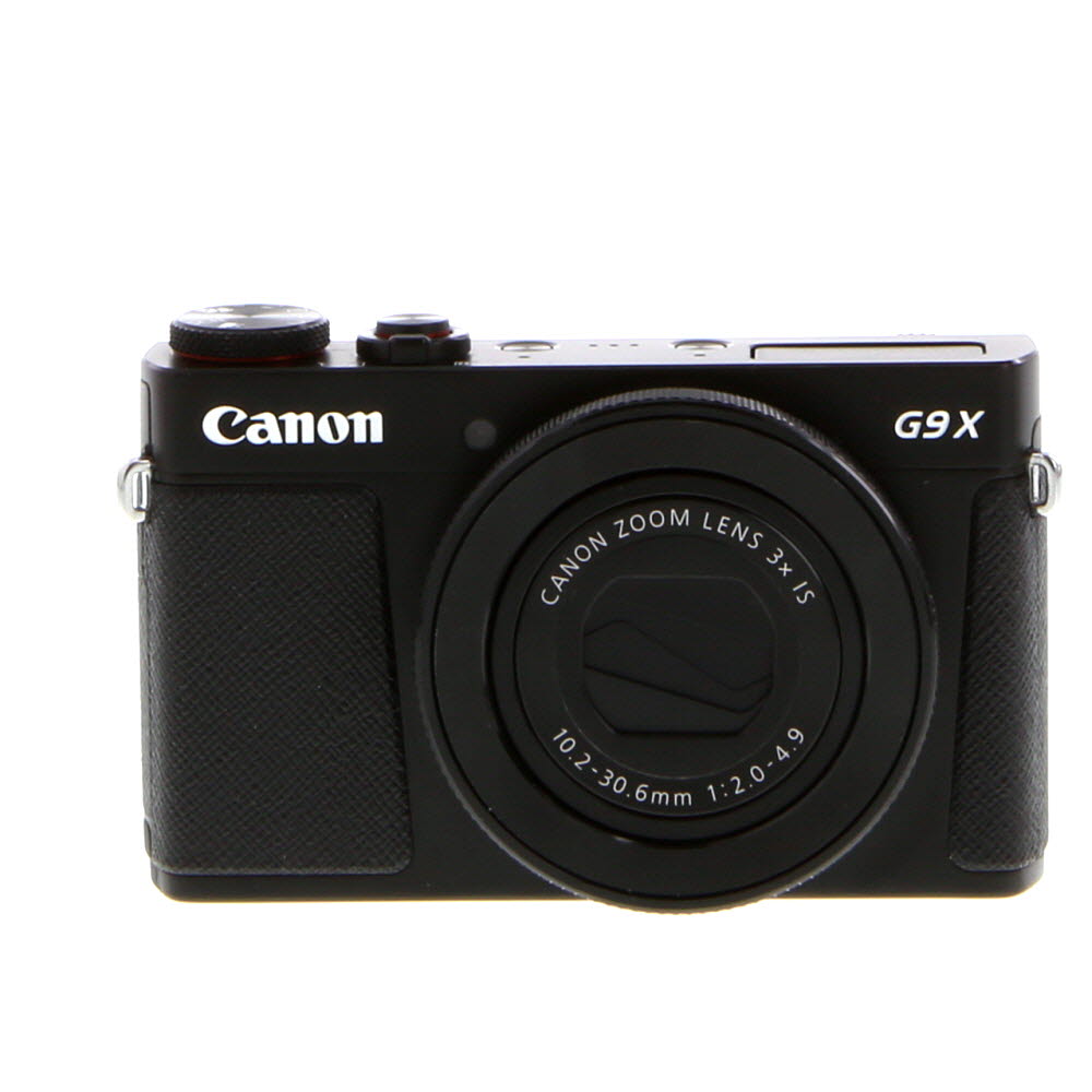 Canon PowerShot G9X Mark II Digital Camera, Black | 20.1MP