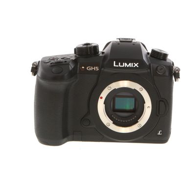 Panasonic Lumix GH5 Mirrorless MFT (Micro Four Thirds) Camera Body, Black {20.3MP}