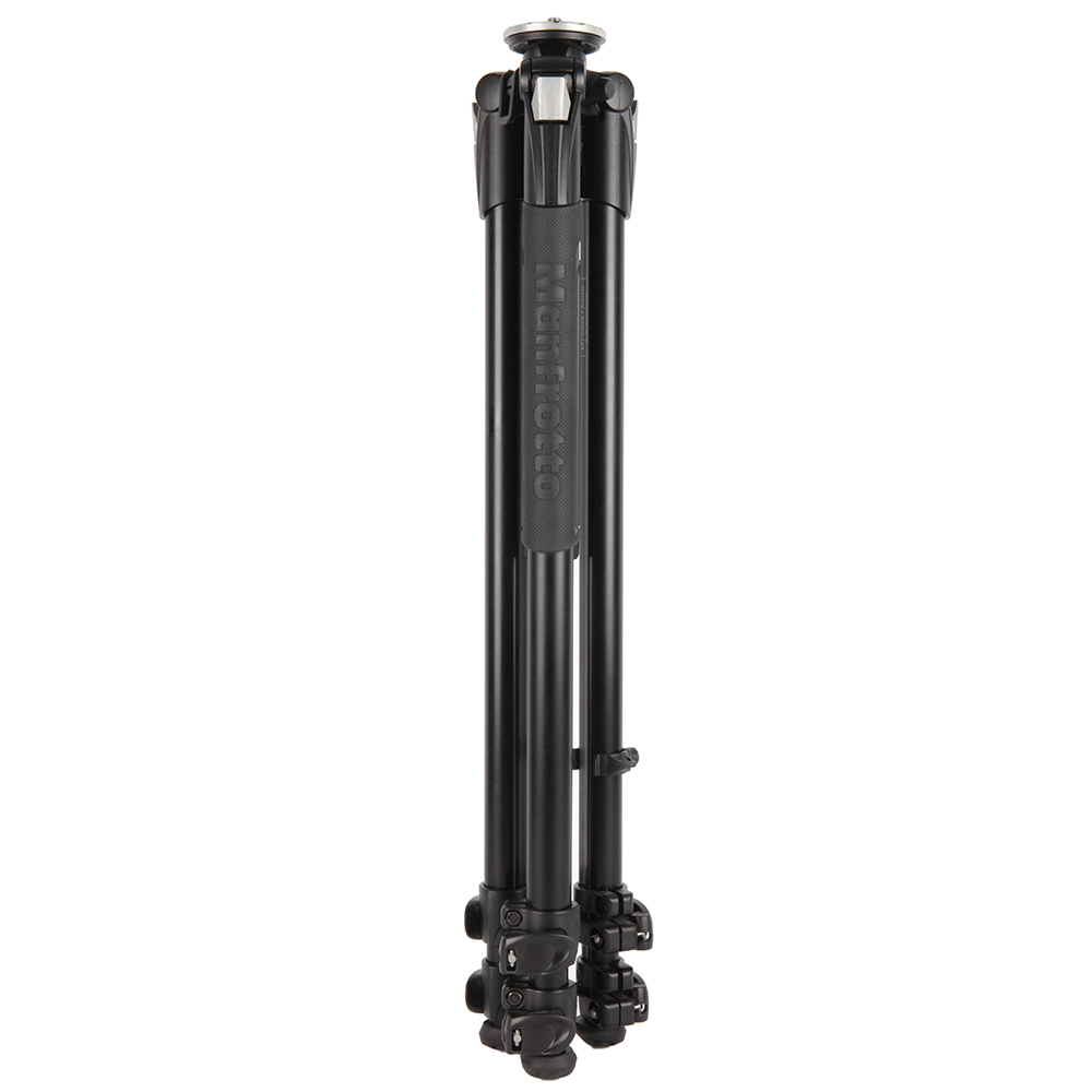 Manfrotto MT290XTA3US 290 Xtra Black Aluminum Tripod Legs 3-Section 23.4-63.2"