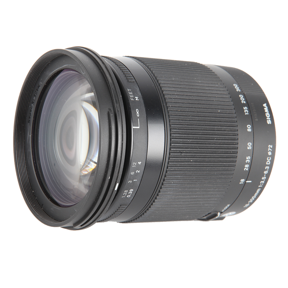 Sigma 18-300mm f/3.5-6.3 DC Macro OS HSM C (Contemporary) Autofocus Lens for Nikon APS-C DSLR | 72