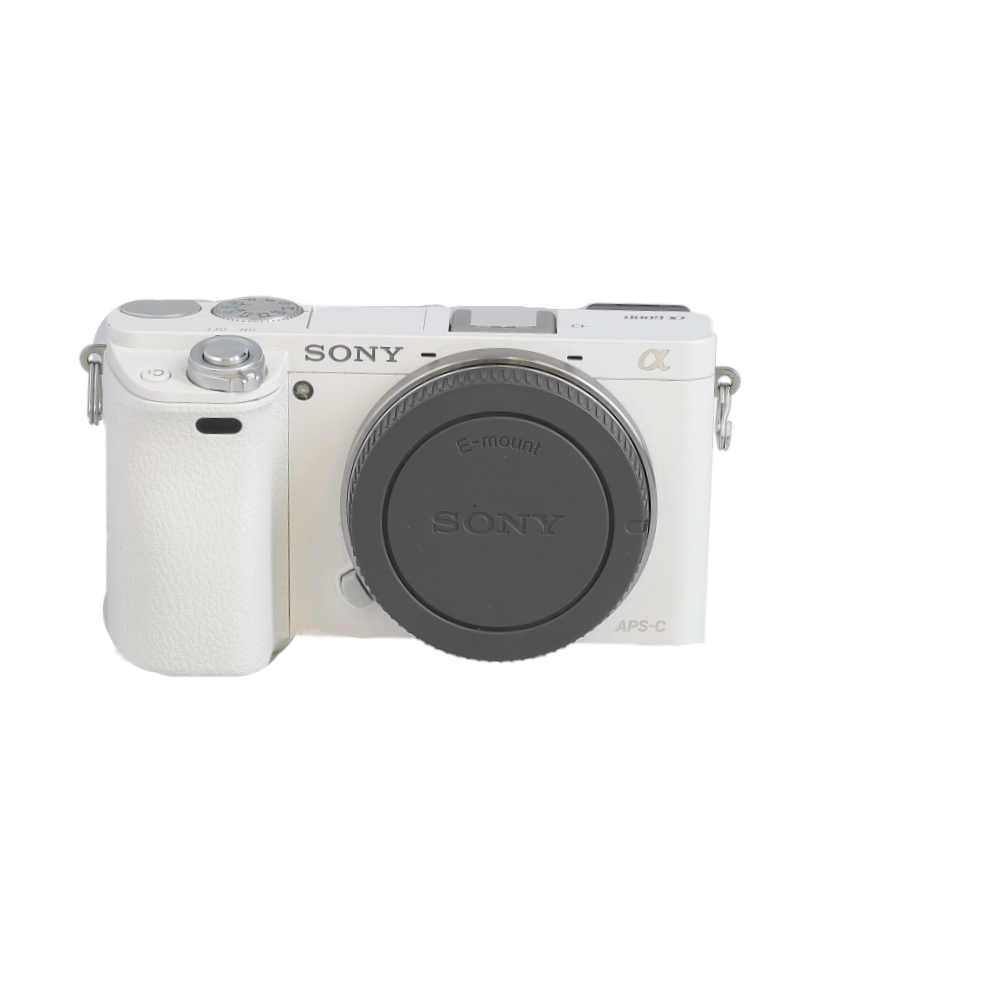 Sony a6000 Mirrorless Camera Body, White | 24.3MP