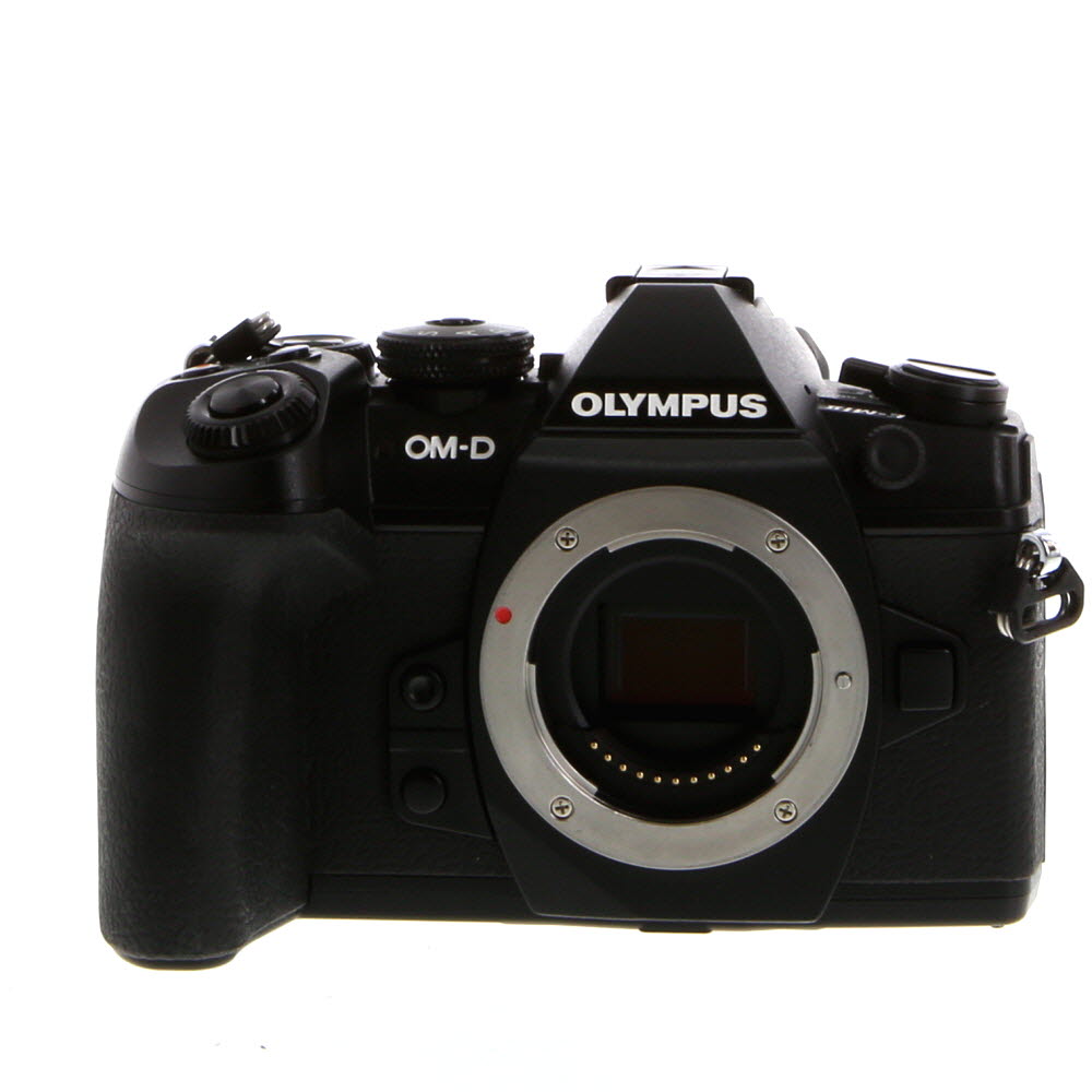 Olympus OM-D E-M1 Mark II Mirrorless MFT (Micro Four Thirds) Camera Body, Black | 20.4MP | without FL-LM3 Flash