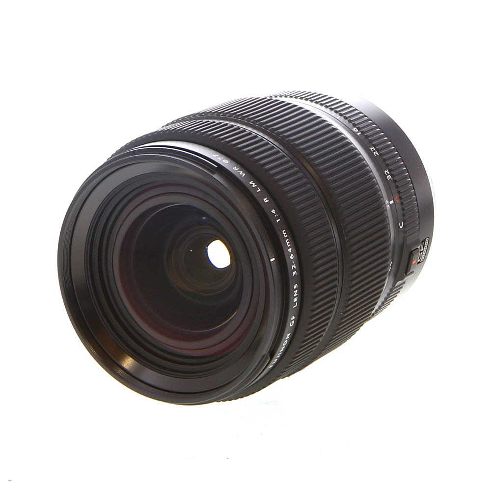FUJIFILM Fujinon GF 32-64mm f/4 R LM WR Autofocus Lens for G-Mount, Black | 77