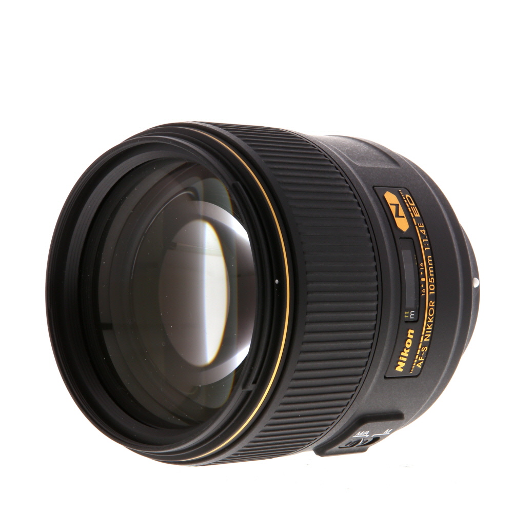 Nikon AF-S NIKKOR 105mm f/1.4 E ED Autofocus IF Lens | 82