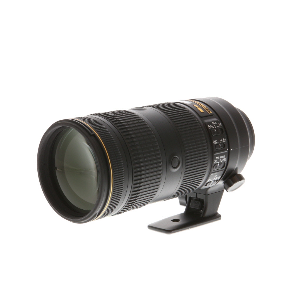 Nikon AF-S NIKKOR 70-200mm f/2.8 E FL ED VR Autofocus Lens | 77
