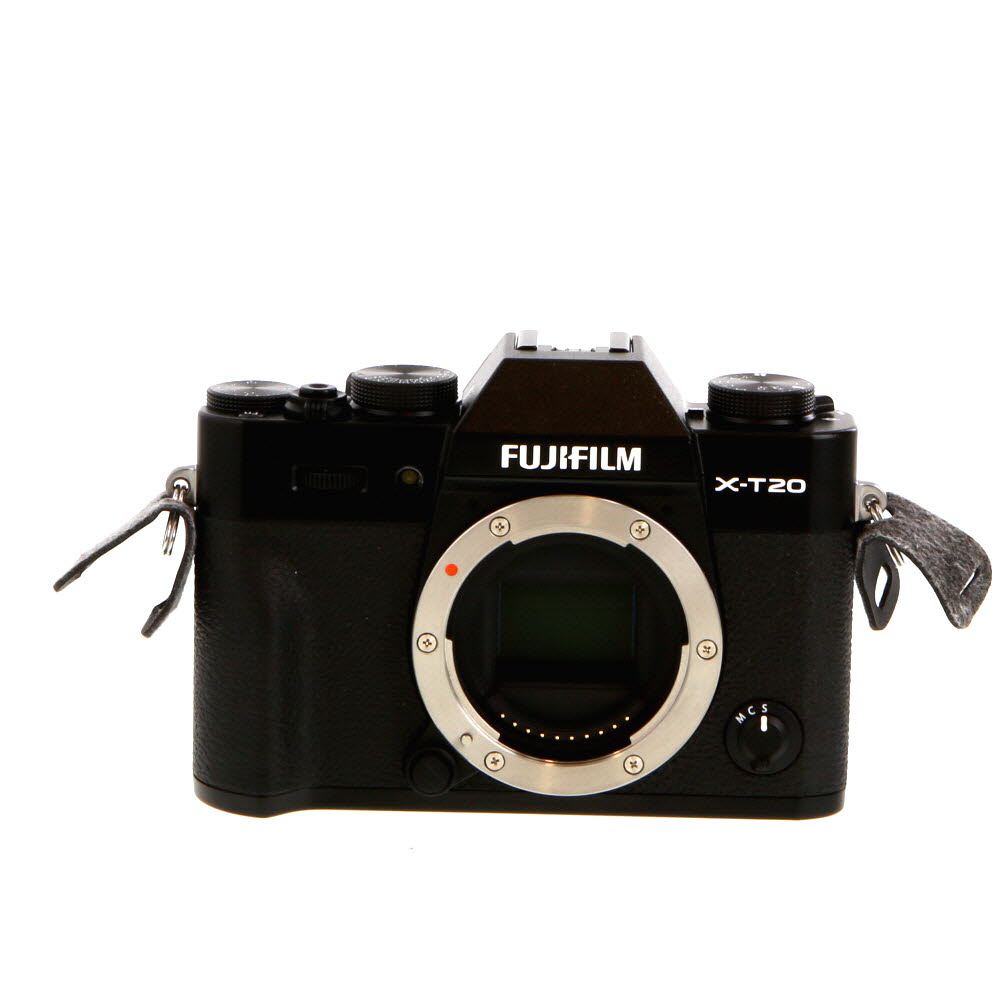 FUJIFILM X-T20 Mirrorless Camera Body, Black | 24.3MP