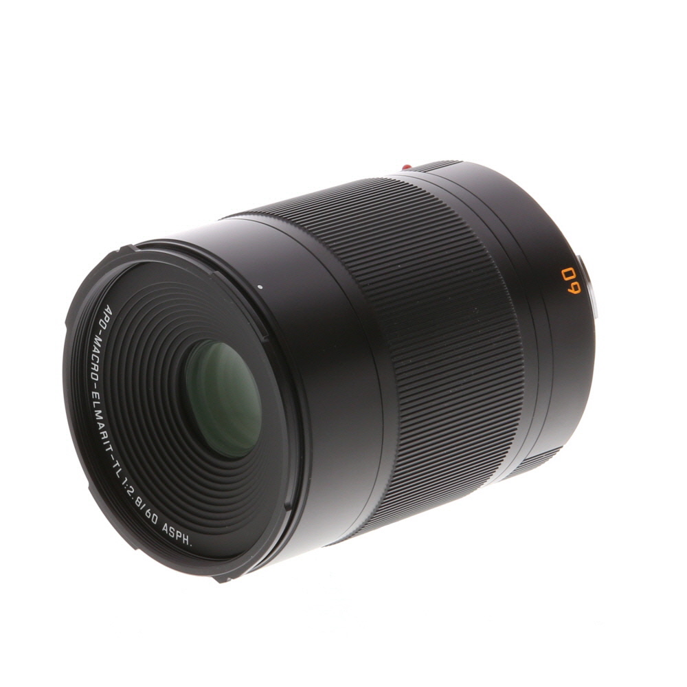 Leica 60mm f/2.8 APO-Macro-Elmarit-TL ASPH. APS-C Lens for Leica L-Mount, Black Anodized | E60 | 11086