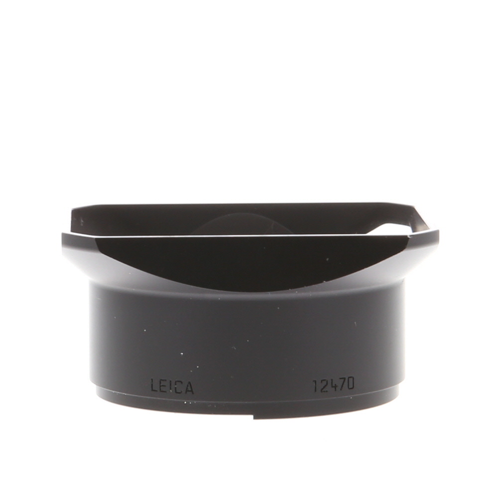 Leica Lens Hood 12470, M 1:2.8/28mm ASPH, M 1:2/35mm ASPH, Vented Black
