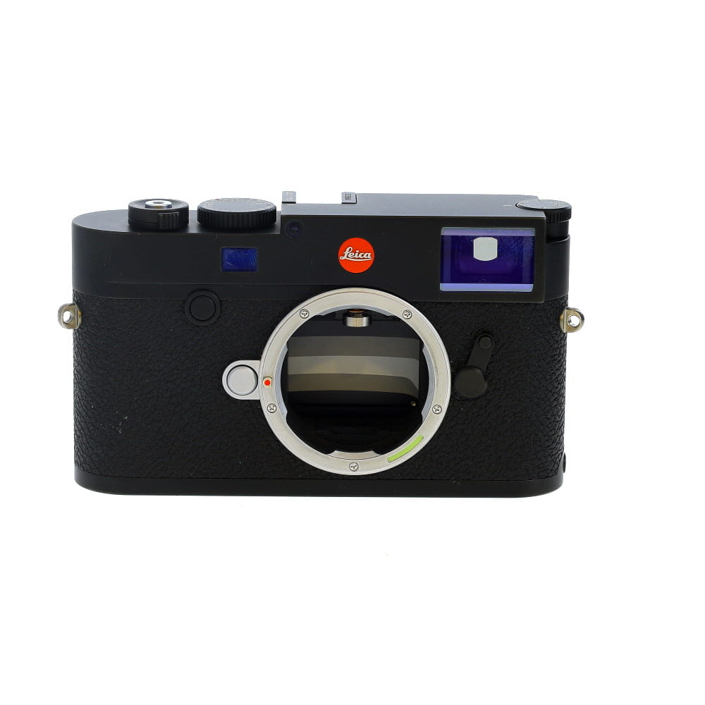 Leica M10 (Type No. 3656) Digital Rangefinder Camera Body, Black Chrome Finish | 24MP | 20000