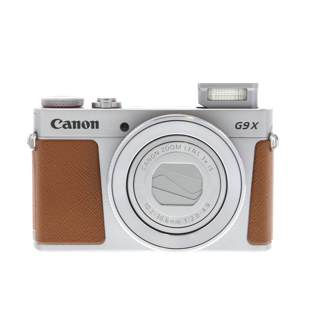 Canon PowerShot G9X Mark II Digital Camera, Silver | 20.1MP