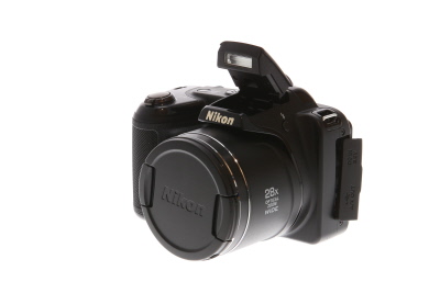 Nikon Coolpix L340 Digital Camera, Black | 20.2MP | Camera Only/Requires 4/AA