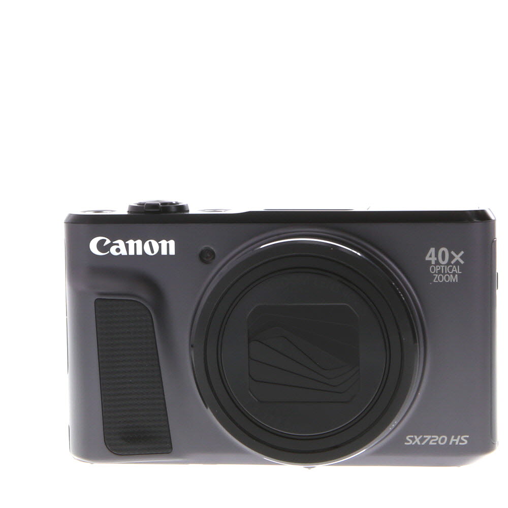 Canon Powershot SX720 HS Digital Camera, Black | 20.3MP