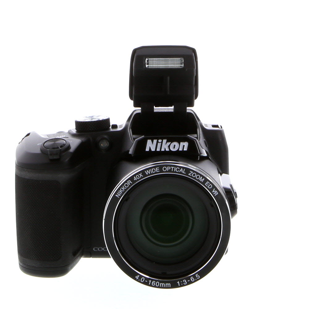 Nikon Coolpix B500 Digital Camera, Black | 16MP | Requires 4/AA