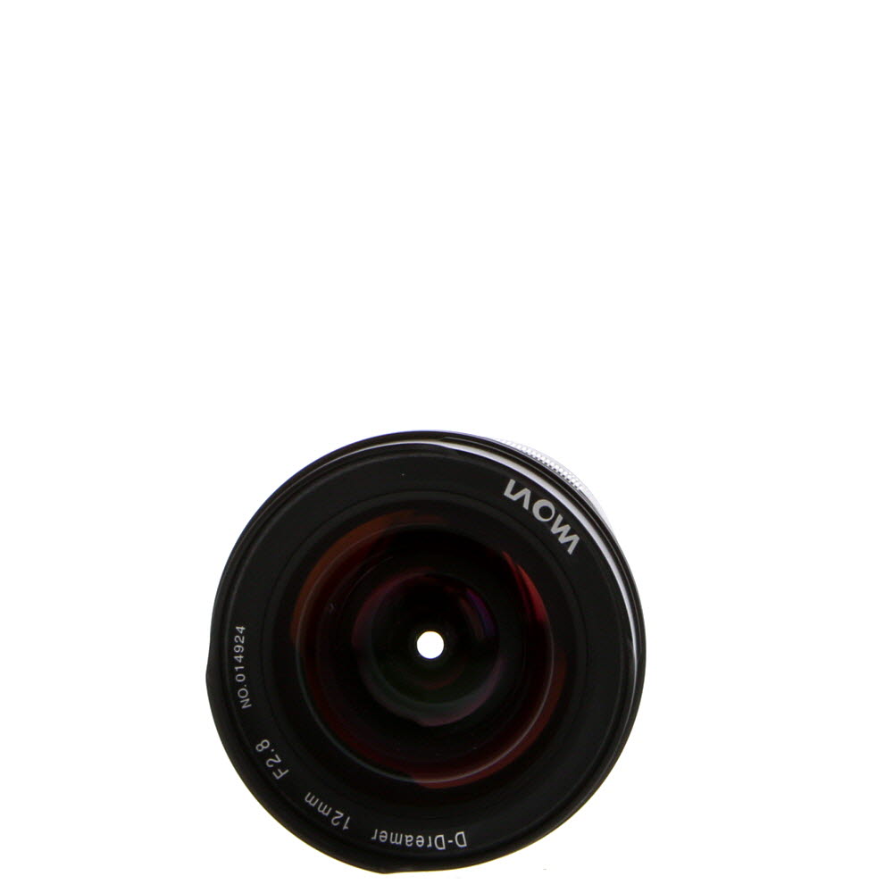 Venus Optics Laowa 12mm f/2.8 D-Dreamer (Zero-D) Full-Frame Manual Lens for Sony E-Mount, Black