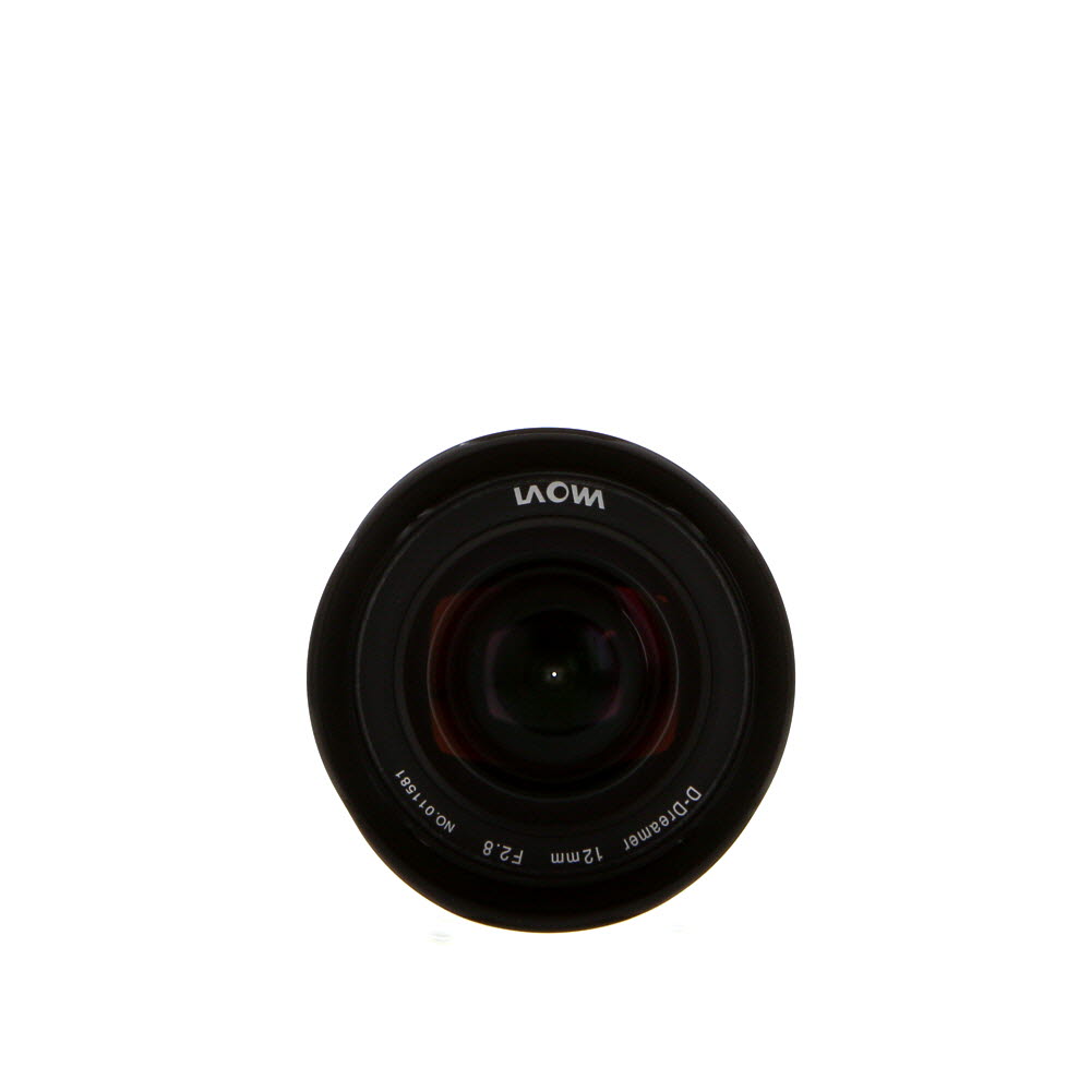 Venus Optics Laowa 12mm F/2.8 (Zero-D) D-Dreamer Manual Lens for Canon EF-Mount, Black