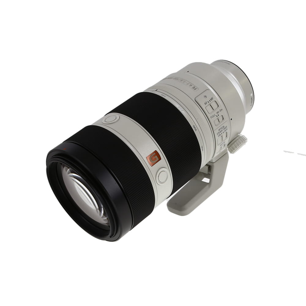 Sony FE 100-400mm f/4.5-5.6 GM OSS AF E-Mount Lens, White | 77 | with Tripod Foot (SEL100400GM)