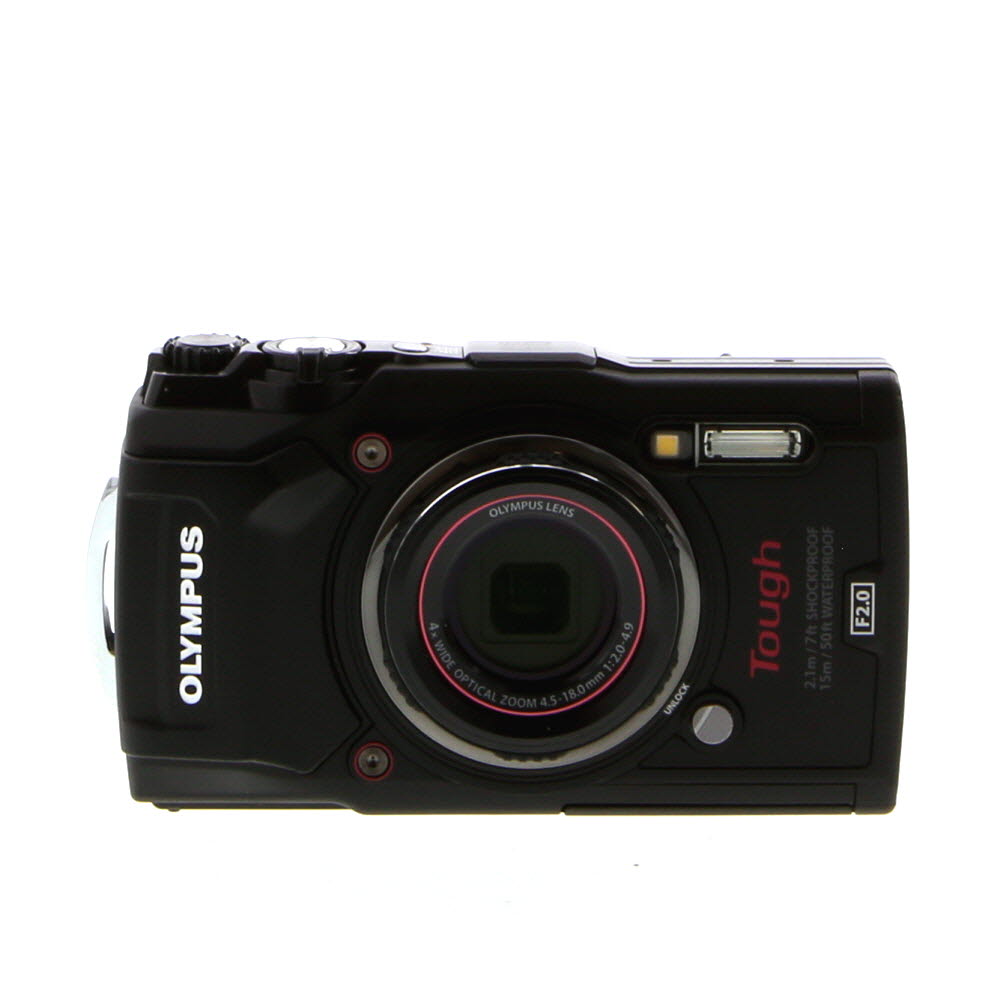 Olympus Tough TG-5 Digital Camera, Black | 12MP