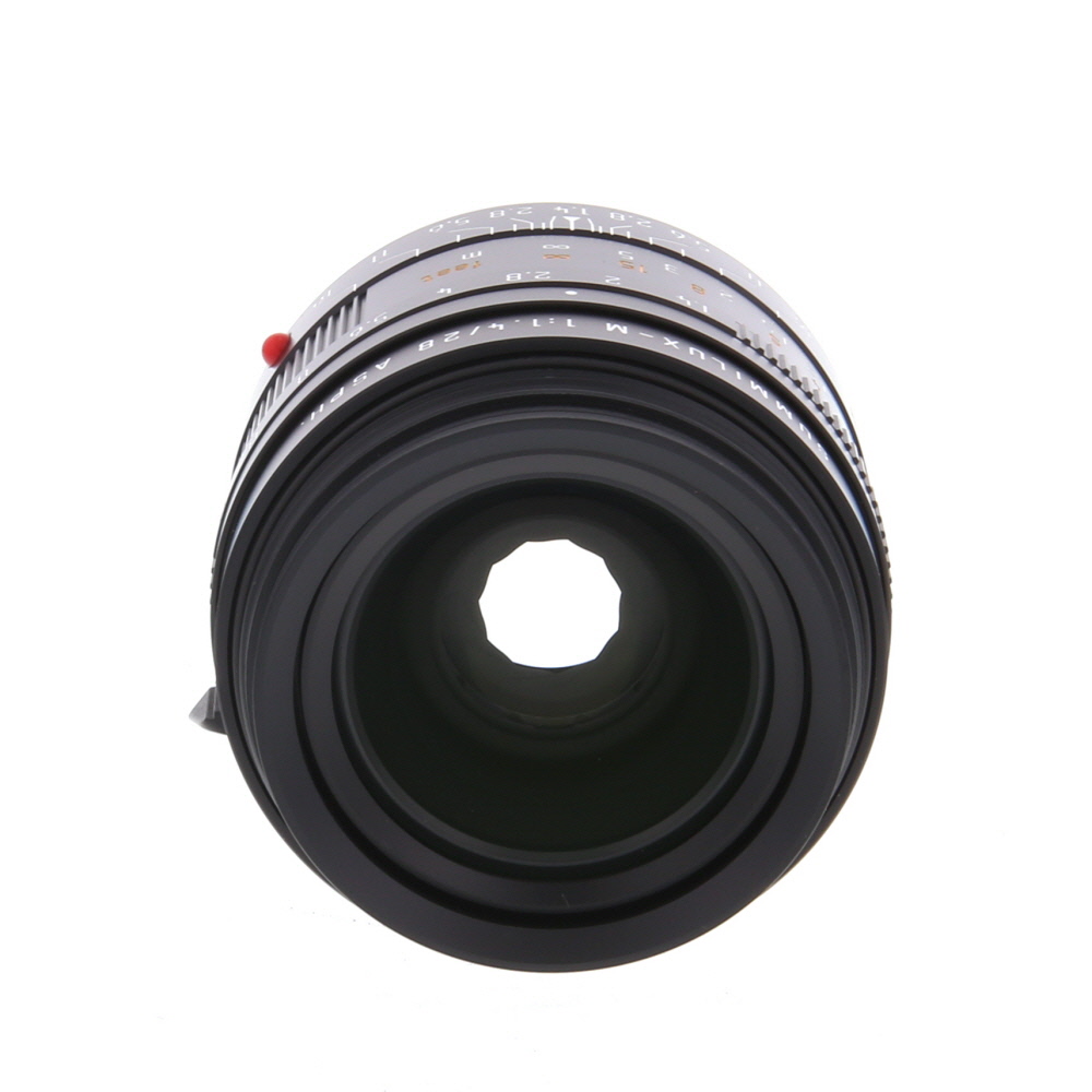 Leica 28mm f/1.4 Summilux-M ASPH. M-Mount Lens, Germany, Black, 6-Bit | E49 | 11668