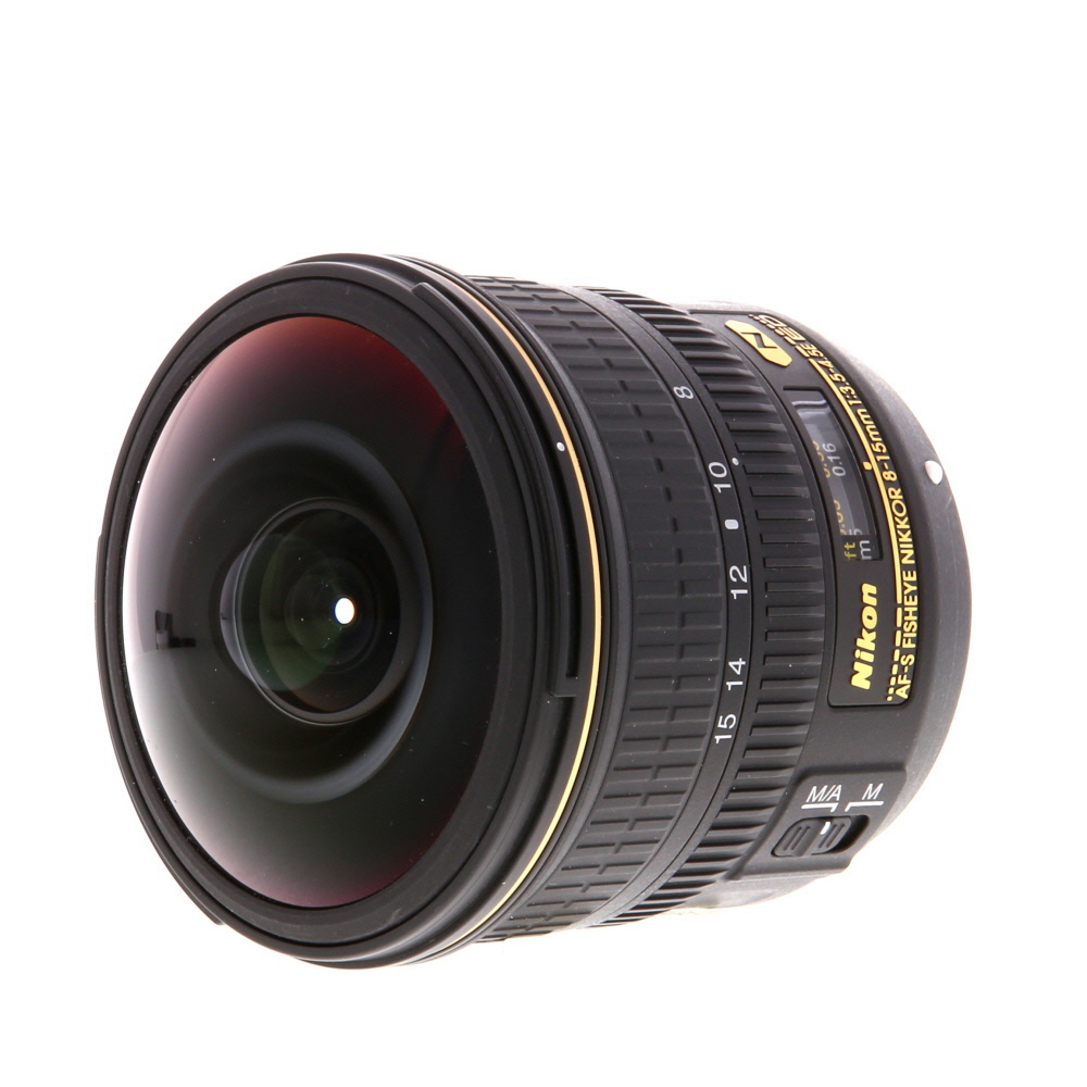 Nikon AF-S NIKKOR 8-15mm f/3.5-4.5 E ED Autofocus Lens