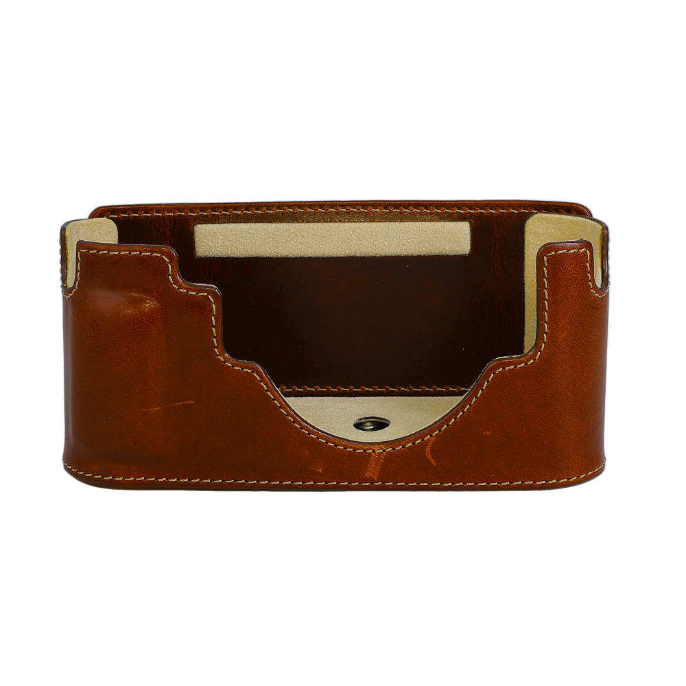 Leica Camera Protector Case for M10, Vintage Brown Leather (24021)