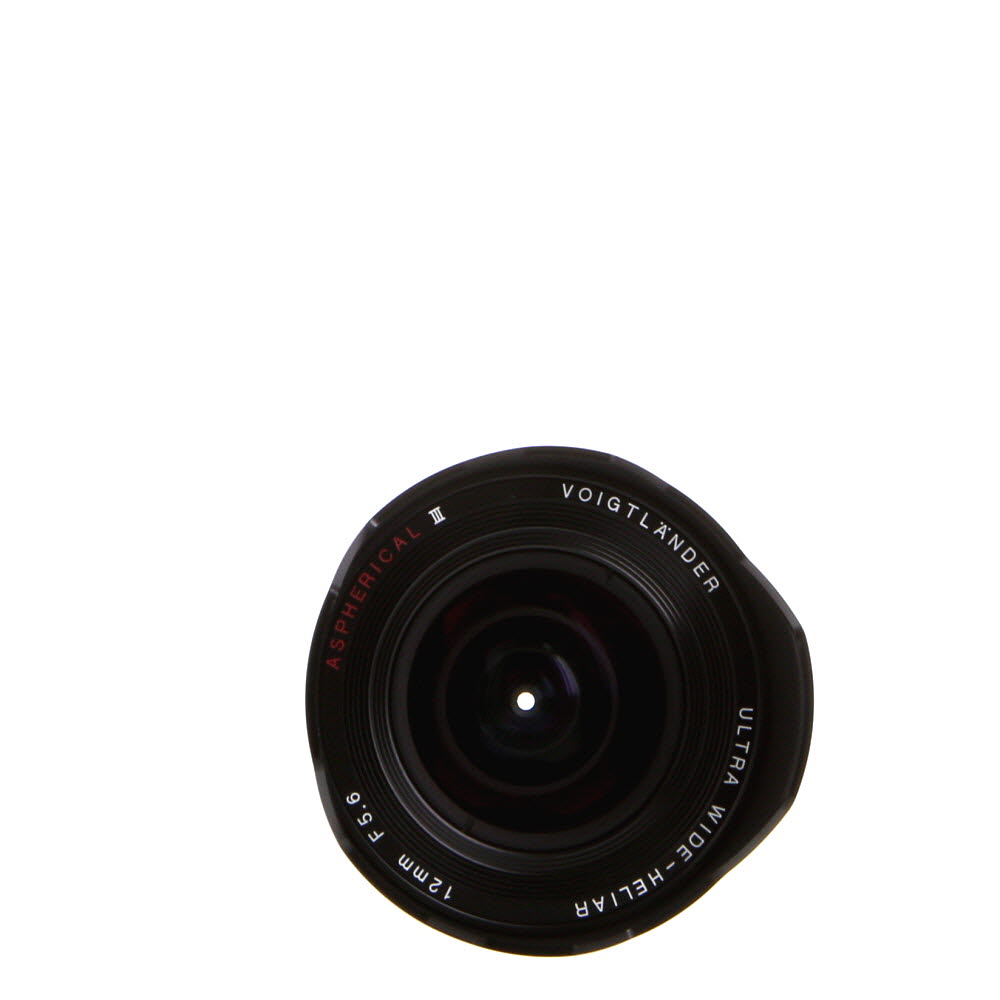 Voigtlander 12mm f/5.6 Ultra Wide-Heliar III Aspherical Lens with Built-In Petal Hood for Leica M-Mount, Black