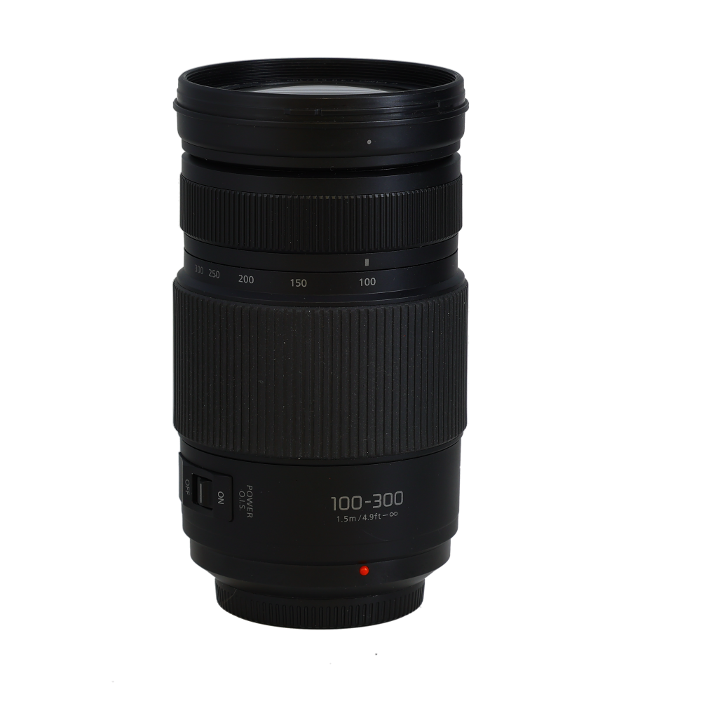 Panasonic Lumix G Vario 100-300mm f/4-5.6 (II) Power O.I.S. Lens for MFT (Micro Four Thirds), Black | 67