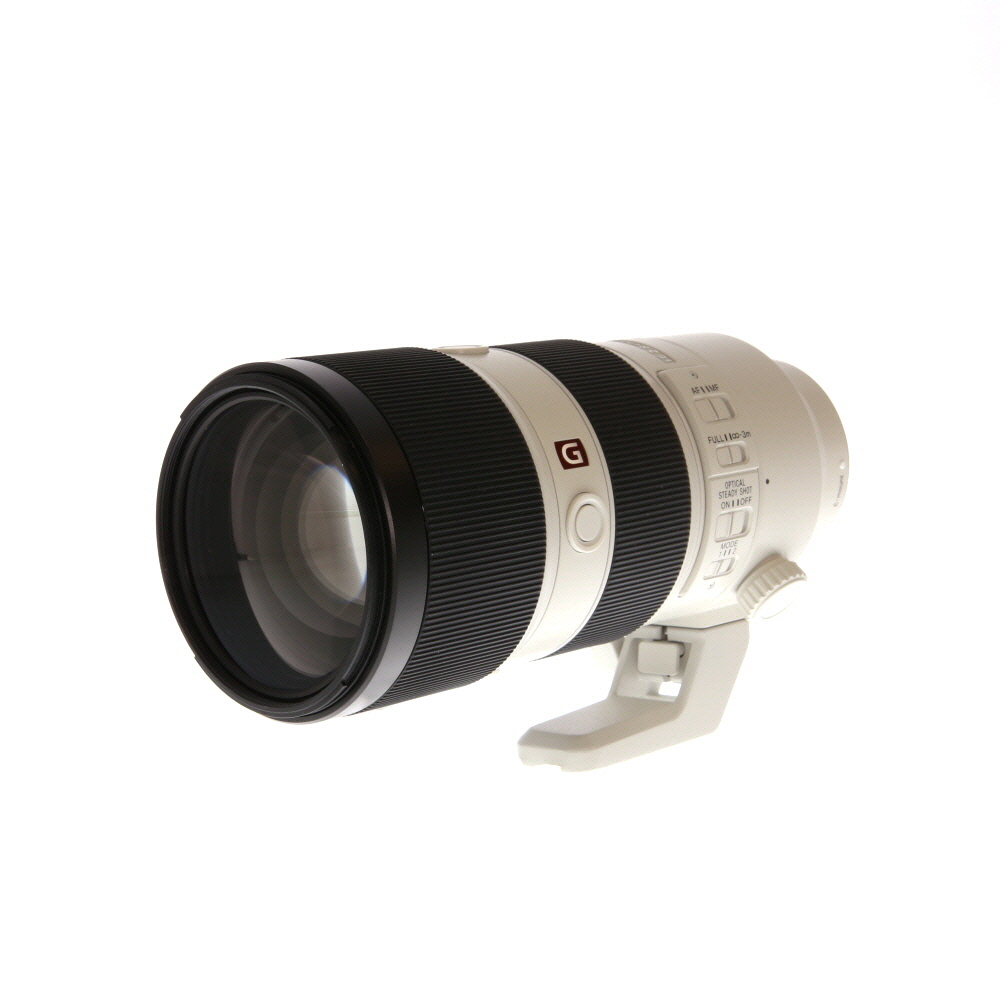 Sony FE 70-200mm f/2.8 GM OSS Full-Frame Autofocus Lens for E-Mount, White | 77 | with Tripod Foot (SEL70200GM)