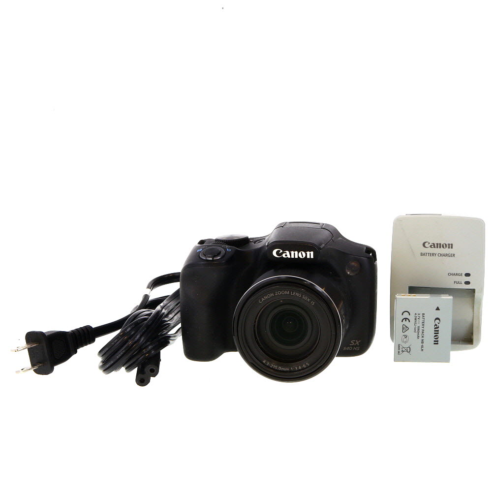 Canon PowerShot SX540 HS Digital Camera, Black | 20.3MP
