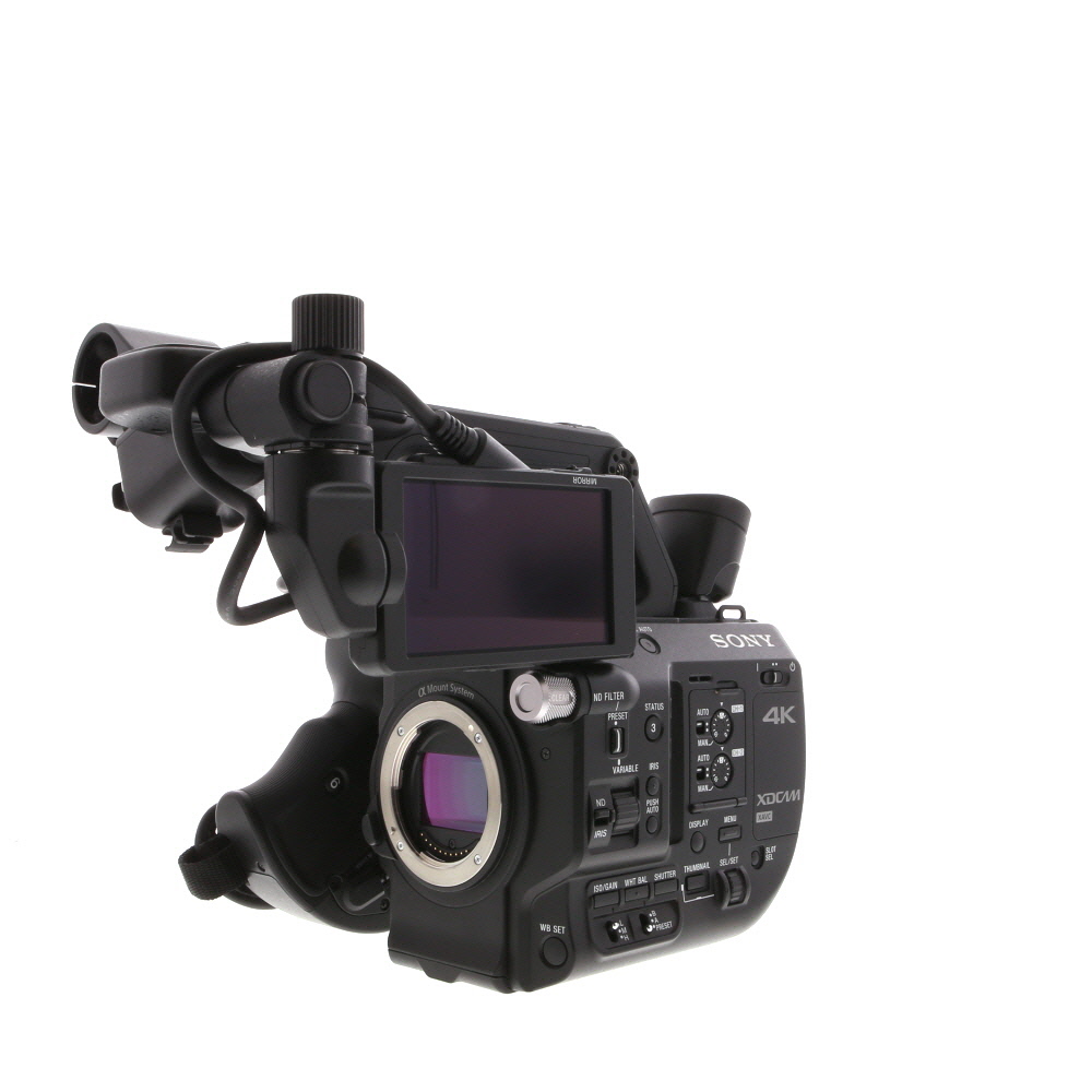 Sony Video PXW-FS5 XDCAM Super35 Digital Camera, Black | 4K25p/11.6MP | w/ Top Handle, LCD Panel, Grip Remote (Uses E-Mount Lenses)