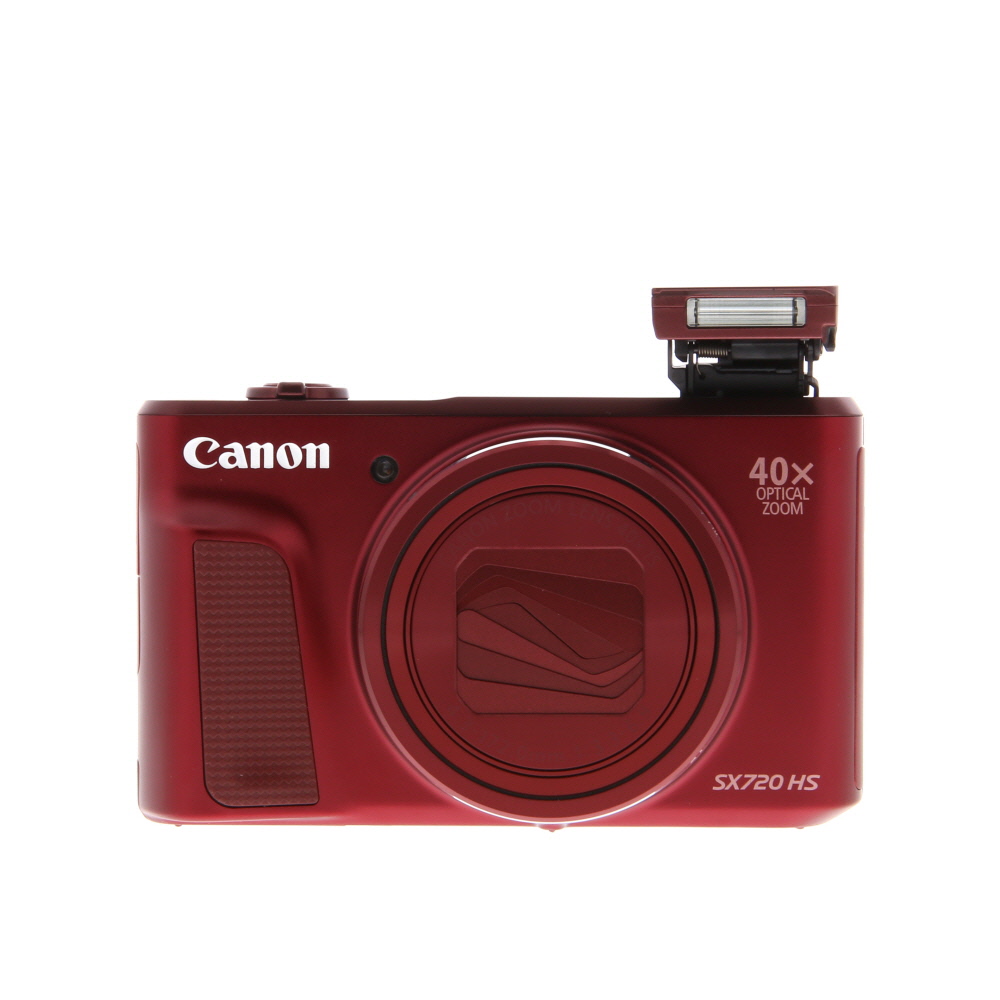 Canon PowerShot SX720 HS Digital Camera, Red | 20.3MP