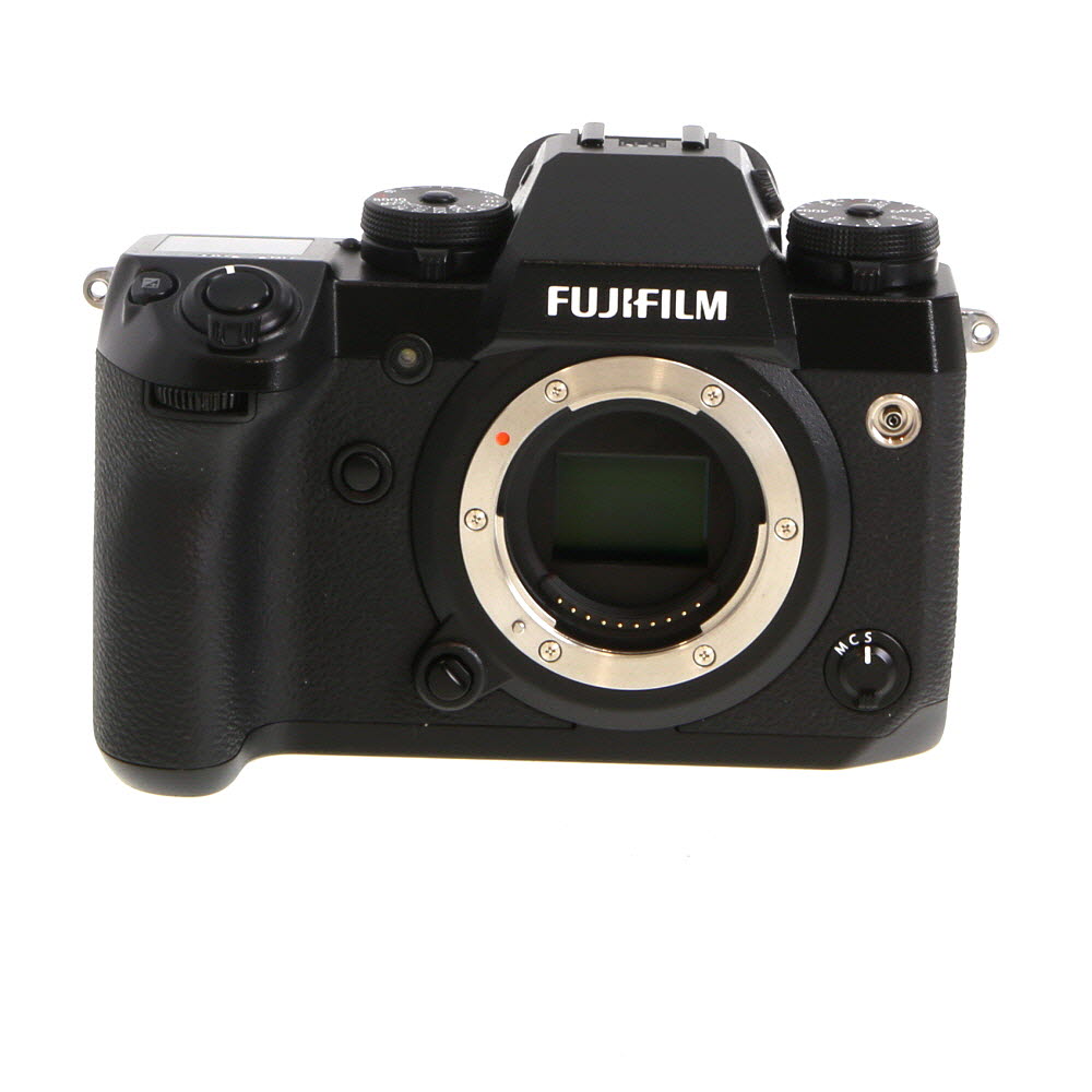 FUJIFILM X-H1 Mirrorless Camera Body, Black | 24.3MP | With EF-X8 Flash
