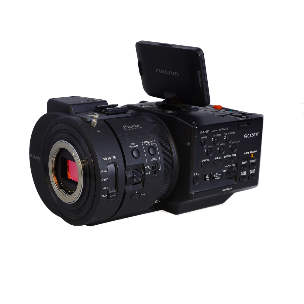 Sony Video NEX-FS700U Super 35 Digital Camcorder, Black | 1080 60P | BODY ONLY