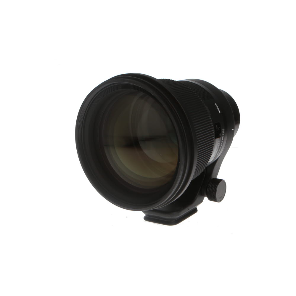 Sigma 105mm f/1.4 DG HSM A (Art) Full-Frame Autofocus Lens for Sony E-Mount, Black | 105 | w/ Tripod Collar
