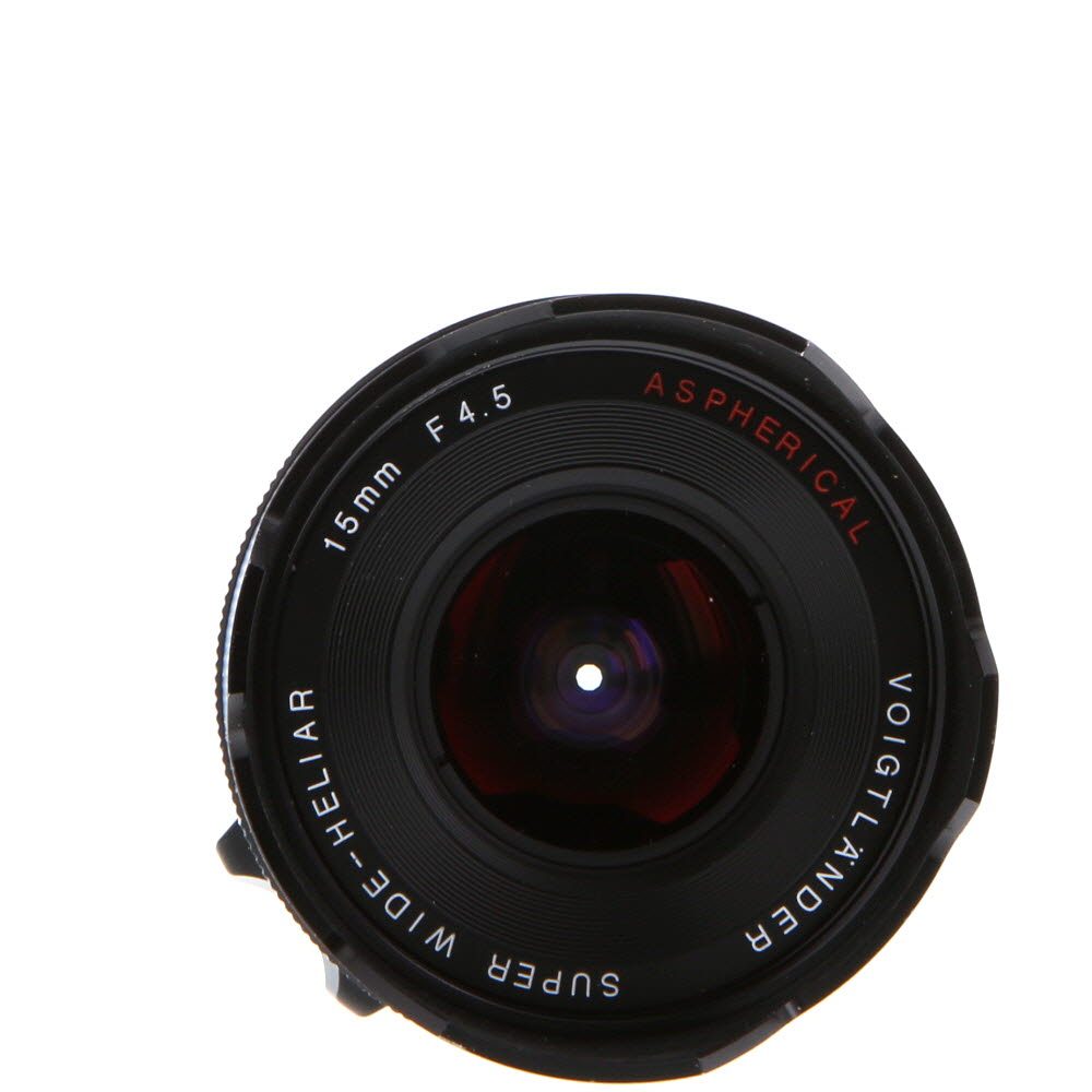 Voigtlander 15mm f/4.5 Super Wide-Heliar II Aspherical Lens for Leica M-Mount, Black | 52