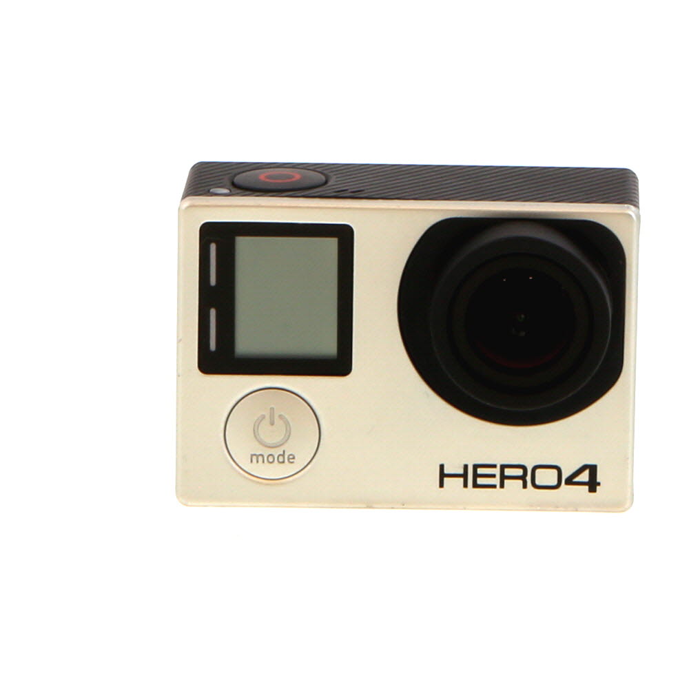 GoPro HERO4 Silver Digital Action Camera without Underwater Housing | 12MP
