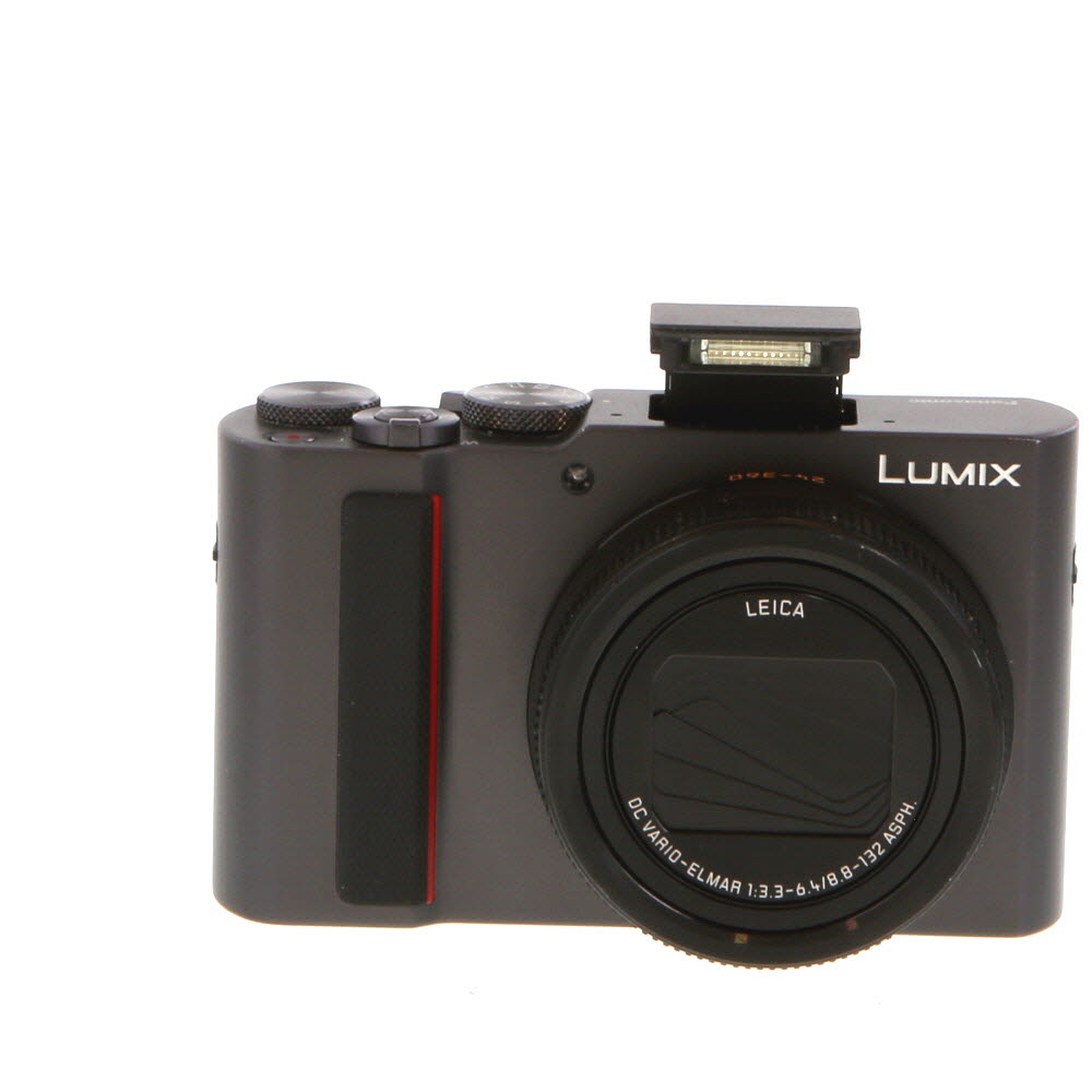 Panasonic Lumix DC-ZS200 Digital Camera, Silver | 20.1MP