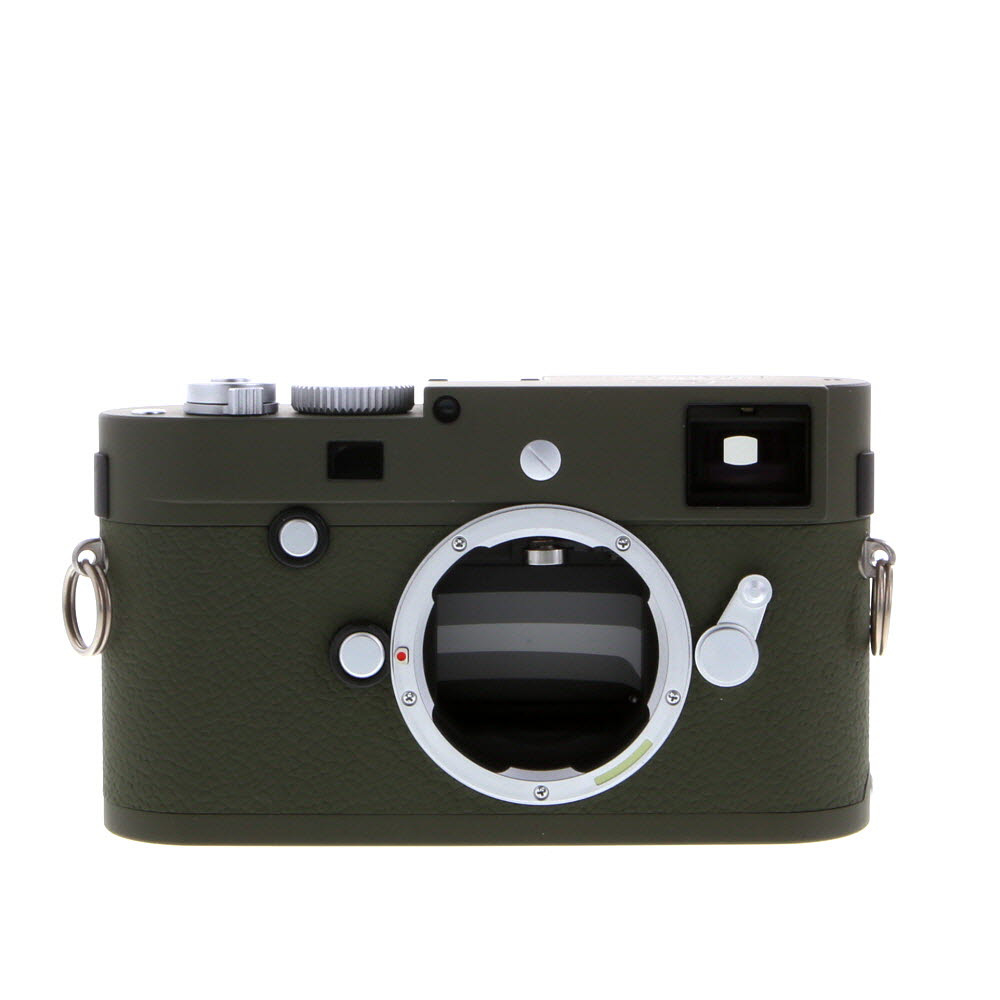 Leica M-P (Typ 240) 'Safari' Digital Rangefinder Camera Body, Olive Green Paint | 24MP