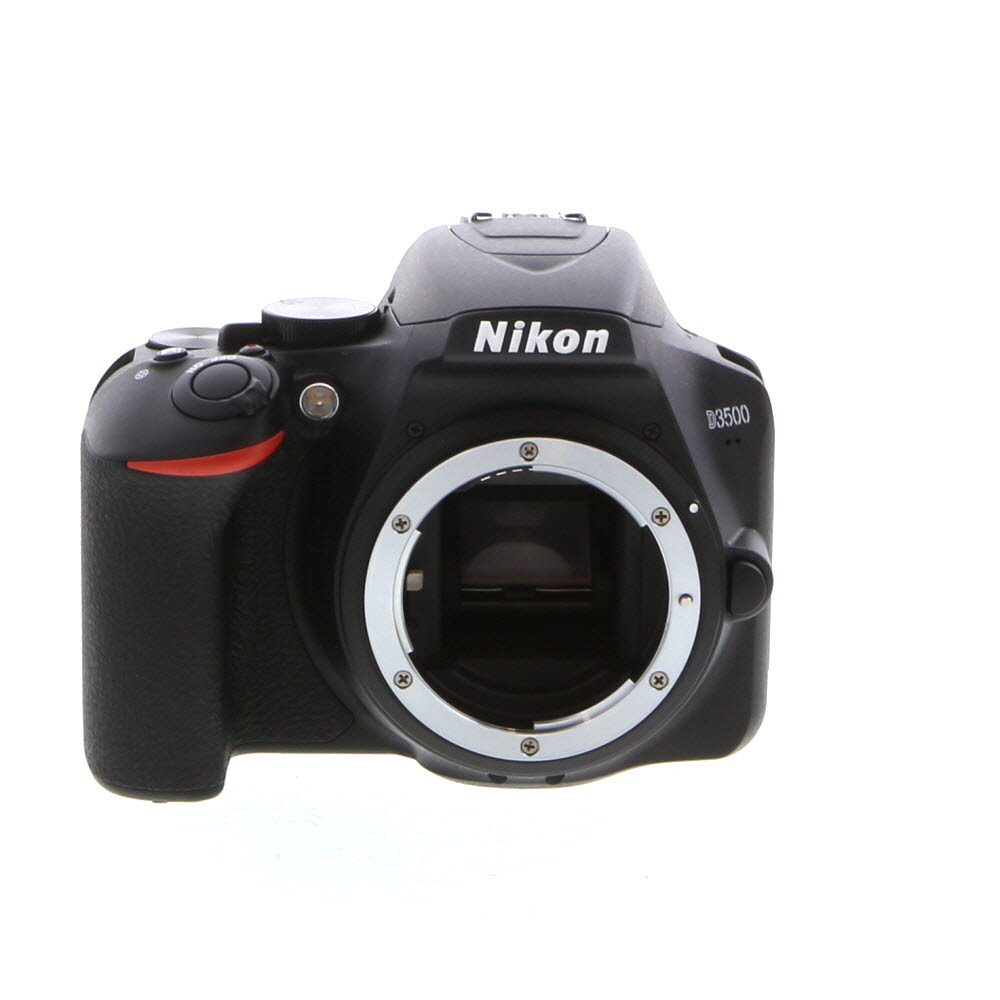 Nikon D3500 DSLR Camera Body, Black | 24.2MP