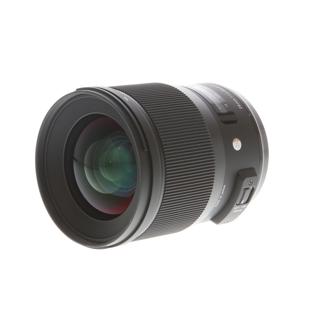 Sigma 28mm f/1.4 DG HSM A (Art) Lens for Nikon | 77
