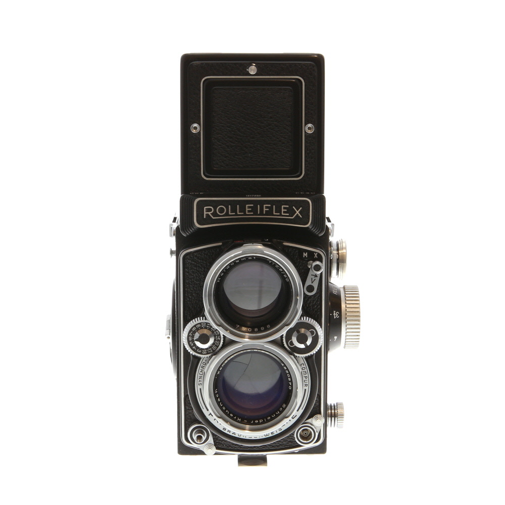 Rollei Rolleiflex 2.8 D Xenotar with Rolleikin Counter (BAY III) Medium Format TLR Camera