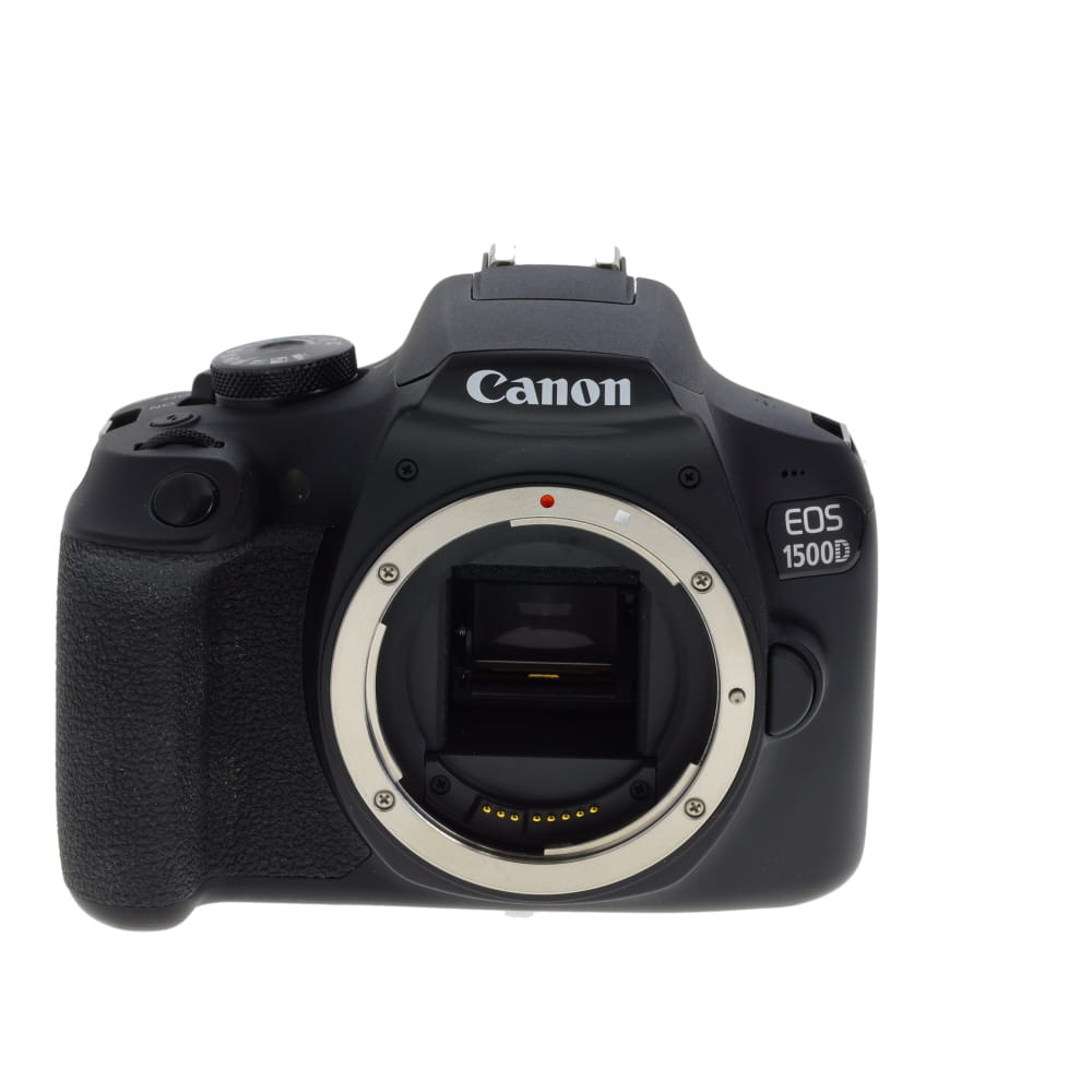 Canon EOS 1500D DSLR Camera Body, Black | 24.1MP | w/ 5-Pin Hot Shoe (Southeast Asian Version of Rebel T7)