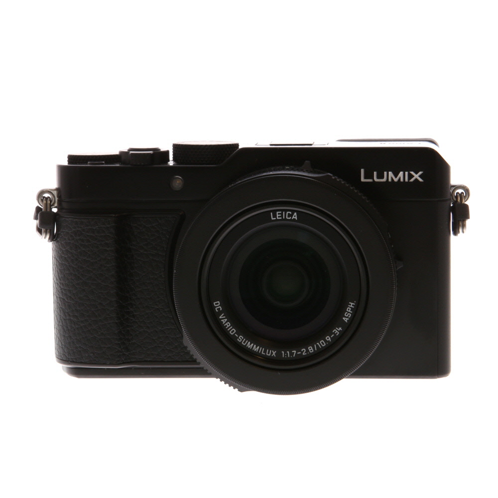 Panasonic Lumix DC-LX100 II Digital Camera, Black | 17MP | w/ VEK0V37Z1-A Flash