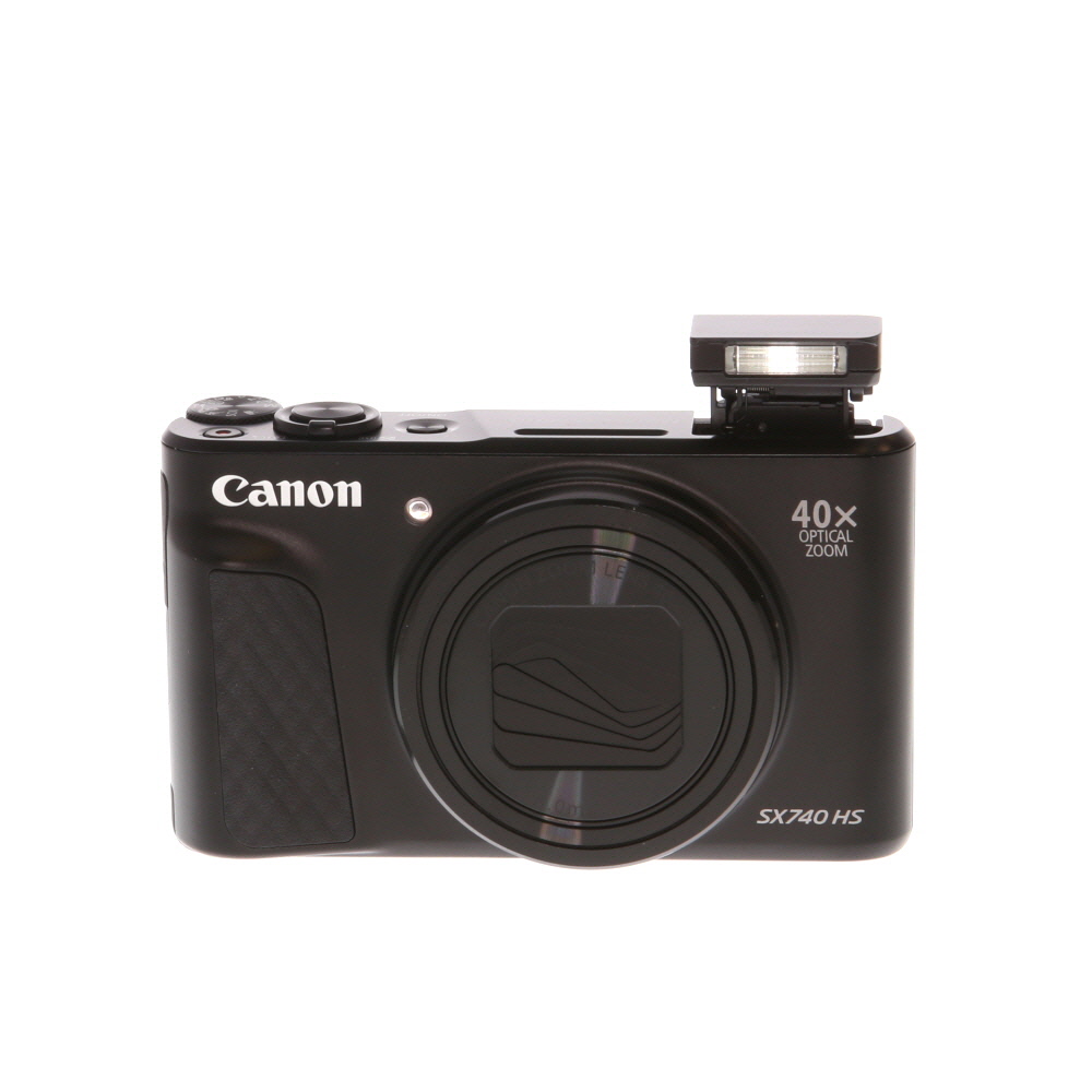 Canon PowerShot SX740 HS Digital Camera, Black | 20.3MP